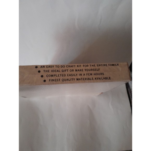 Vintage OWL String Art Kit by McCulla Craft #1203 Made in USA 12" x 12" NOS - Picture 5 of 5